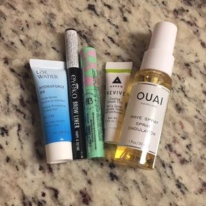 Brow Liner, Hydraforce BB, Cheek Tint, Wave Spray